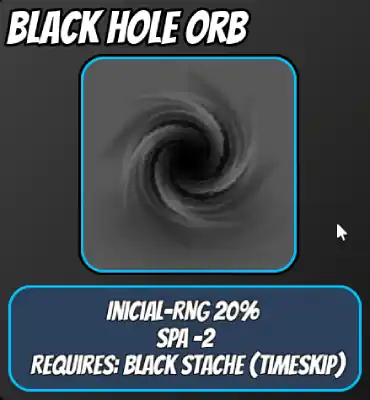 Orbe do Barba Negra é a Black Hole