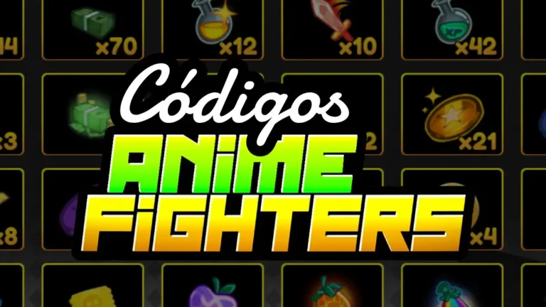 todos os códigos de anime fighter