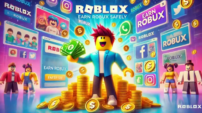 Como ganhar robux grátis e deixar de ser noob no Roblox