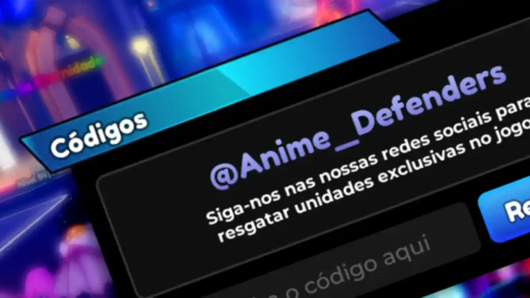 Códigos Anime Defenders