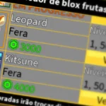 Trade de Frutas no Blox Fruits